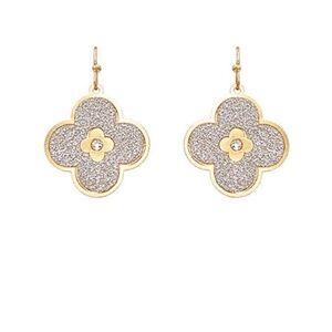 Flower Glitter Earring
